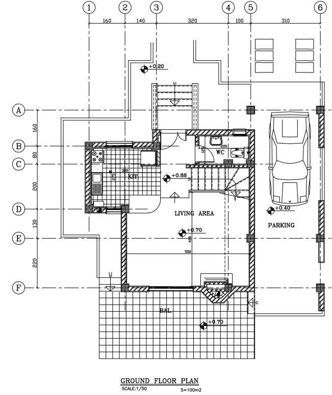 Villa 100 m2 - one story