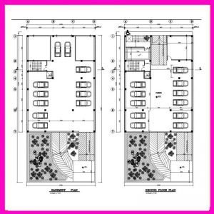 Architectural plan 22 x 16 South - Image 4