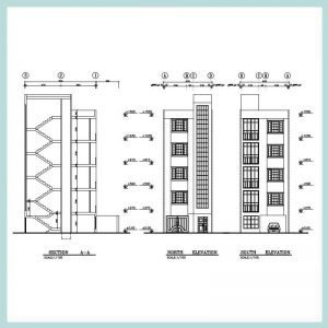 Architectural plan 6.5 x 10 south - Image 2