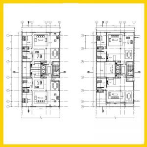 Architectural plan 28*15 south