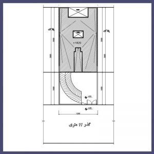 Architectural plan 20*12 north - Image 4