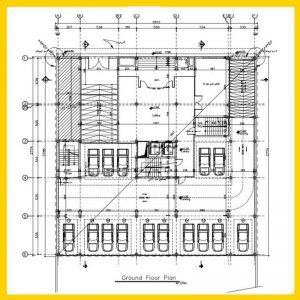 Architectural plan 28*28 south - Image 7