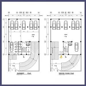 Architectural plan 15x14 north - Image 2