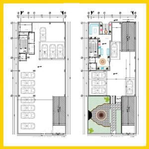 Architectural plan 21*14 South - Image 3