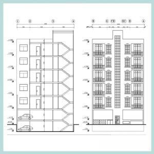 Architectural plan 15x14 north - Image 3