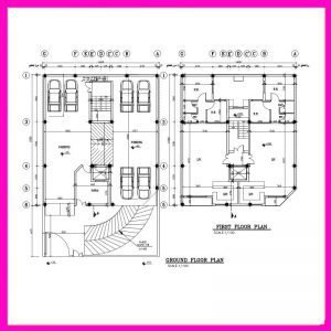 Architectural plan 16x14 north - Image 3