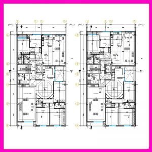 Architectural plan 25*14 south