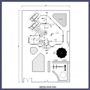 230 meter triplex villa map