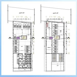 Architectural plan 27*15 south