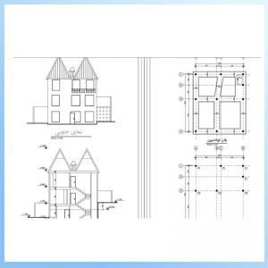 Map of a 250-meter duplex villa + ground floor with structure - Image 3