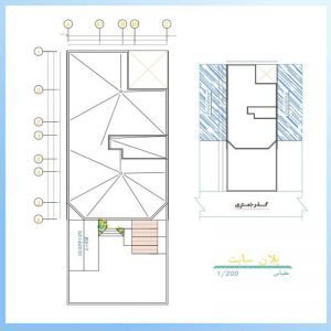 Architectural plan 20*12 north + structure - Image 2