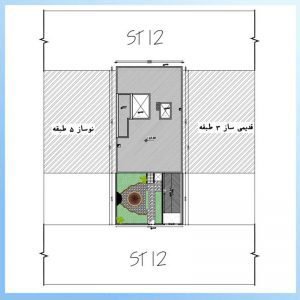 Architectural plan 21*14 South - Image 2