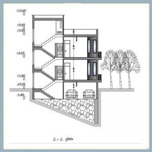 Map of a 200-meter two-story villa + basement parking - Image 6