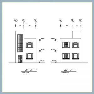 Architectural plan 10*6 south + structure - Image 2