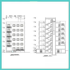 Architectural plan 20*14 north - Image 2