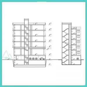 Architectural plan 25*14 south - Image 2