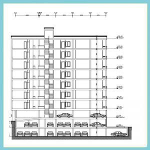 Architectural plan 28*28 south - Image 3