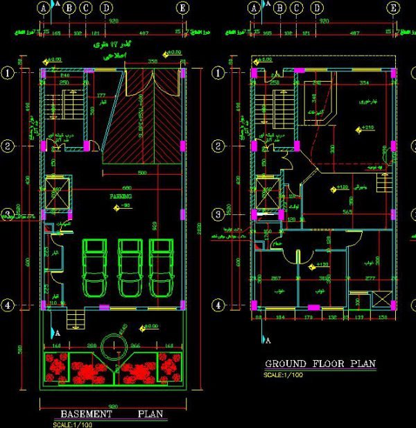 Architectural map 15*9 South