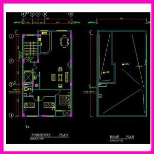 Architectural map 15*9 South - Image 4
