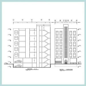 Architectural plan 20*12 north - Image 2