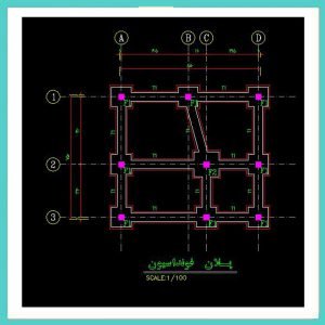 Map of a 70-meter two-story villa - Image 3