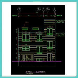 Architectural map 15*9 South - Image 2
