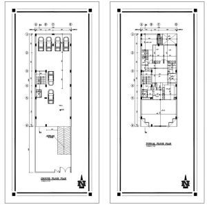 Architectural map 26*10 North - Image 2