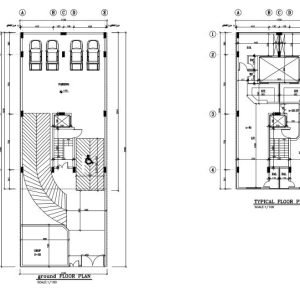 Architectural plan 20*11 north - Image 3