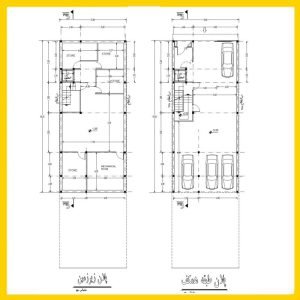 Architectural plan 8*19 South - Image 3