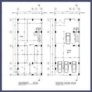 Architectural plan 8*19 South - Image 3