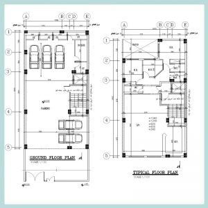 Architectural map 18*10 North
