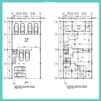 Architectural map 20*10 North - Image 4