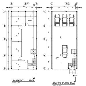 Architectural map 18x8 North - Image 4