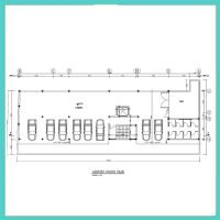 Architectural map 9x32 North - Image 6
