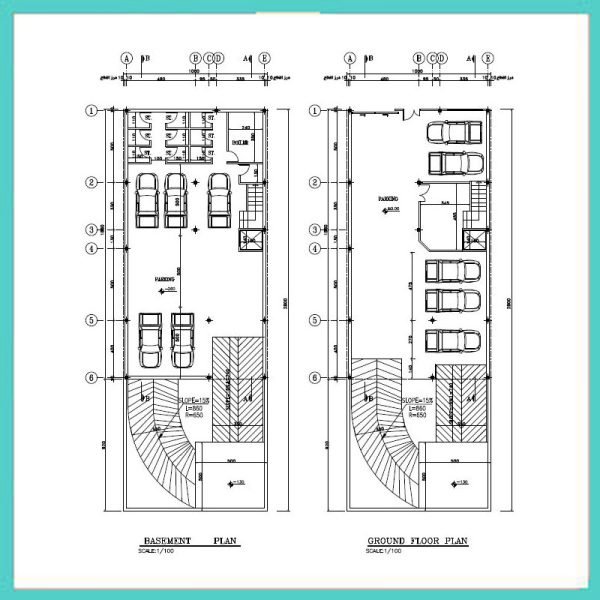 Architectural map 20*10 South