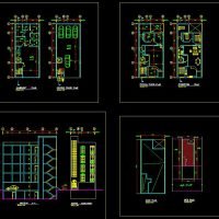 Architectural map 18x8 North - Image 6