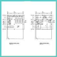 Architectural plan 10x11, two north-west corners - Image 3