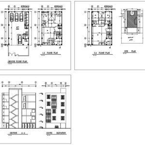 Architectural map 15*9 North - Image 3