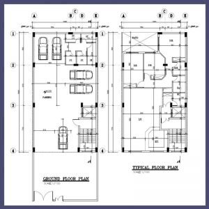 Architectural map 18*10 North