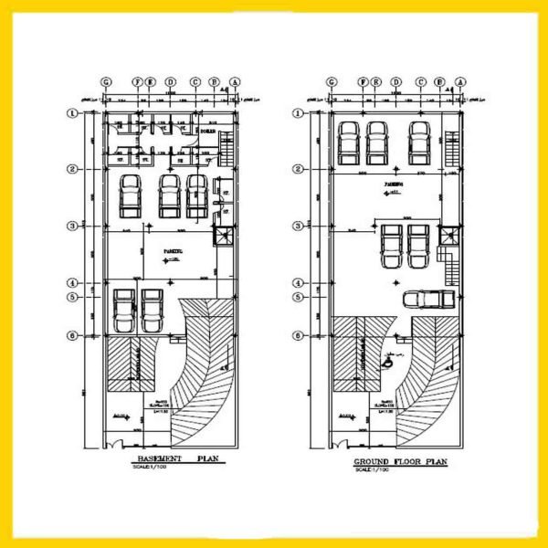 Architectural map 20*10 North