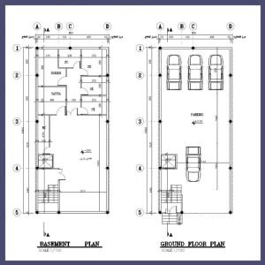 Architectural map 18x8 North - Image 4