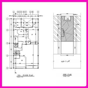 Architectural map 20*10 North