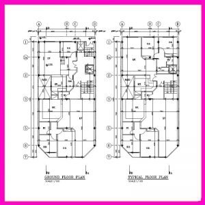 Architectural map 20*10 South