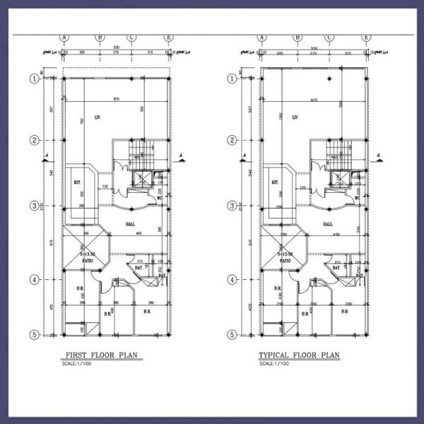 Architectural map 21*9 South