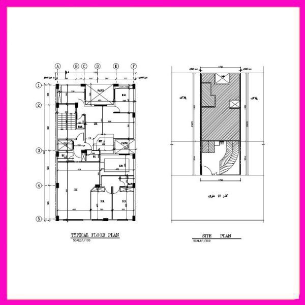 Architectural map 29*11 North