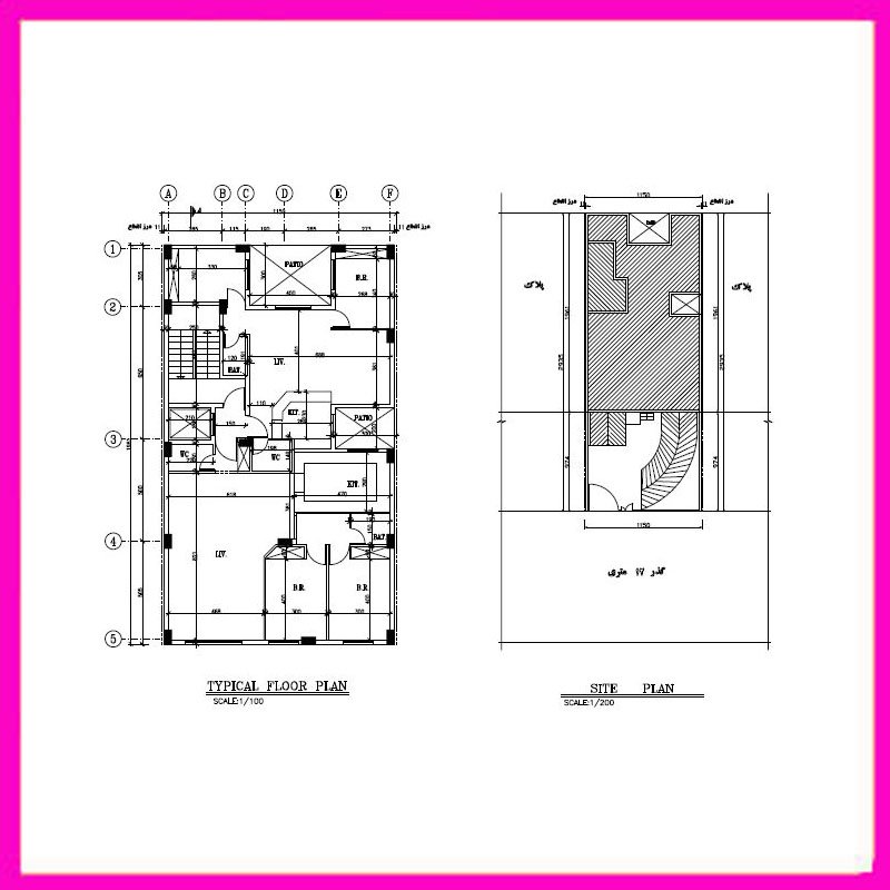 Architectural map 29*11 North