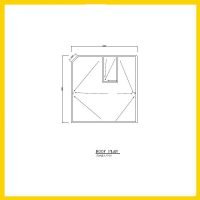 Architectural plan 11x11, two south-west corners - Image 4