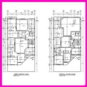 Architectural plan 20*12 South