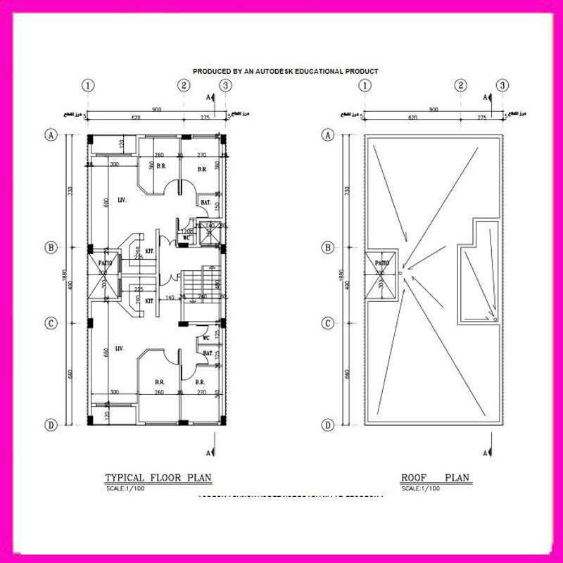 Architectural map of 9*19 South