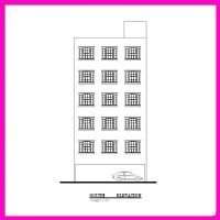 Architectural map 18*10 North - Image 3